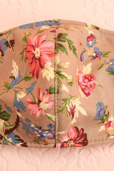 Brown Bouquet Face Mask | Boutique 1861 fabric