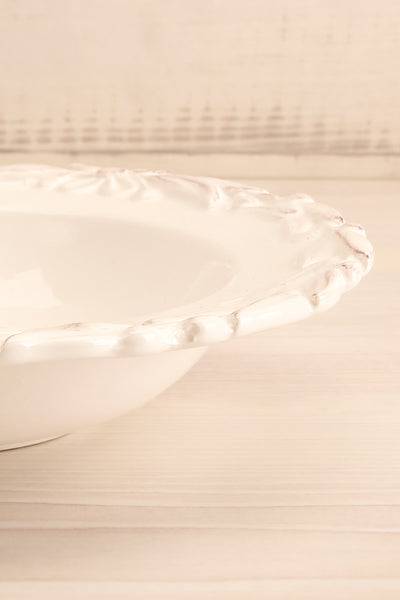 Brugge Festive Plates & Bowl | Blanc | La Petite Garçonne Chpt. 2 bowl close-up