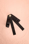 Brumalus Encre Black Ribbon Bow & Pearl Brooch | Boutique 1861 1