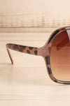 Burnley Patterned Brown Butterfly Sunglasses | La Petite Garçonne 5