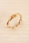 Byremo Double Band Golden Ring with Knot Detail | La Petite Garçonne 5