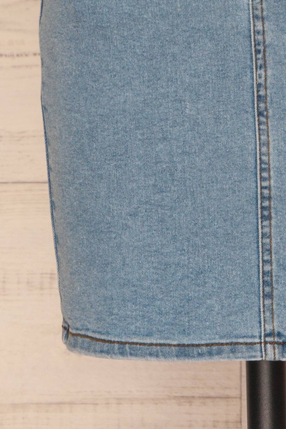 Cahul Sky Blue Denim Skirt | La petite garçonne bottom