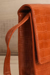 Caimito Brown Faux Leather Crossbody Bag | La Petite Garçonne 4