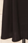 Canchimalero Black Loose Short Dress | La petite garçonne bottom