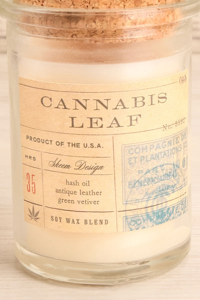 Cannabis Leaf Cork Candle | La Petite Garçonne Chpt. 2 2