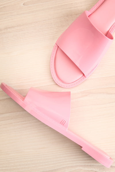 Caplat Pink Slip-On Sandals | La Petite Garçonne Chpt. 2 1