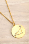 Capricorne Doré Gold Pendant Necklace | La Petite Garçonne Chpt. 2 3