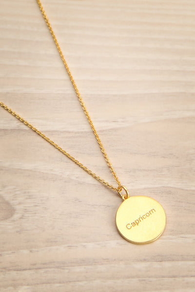 Capricorne Doré Gold Pendant Necklace | La Petite Garçonne Chpt. 2 4