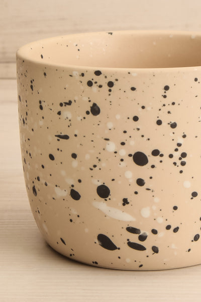Capricornus Beige Speckled Stoneware Mug | Maison garçonne details