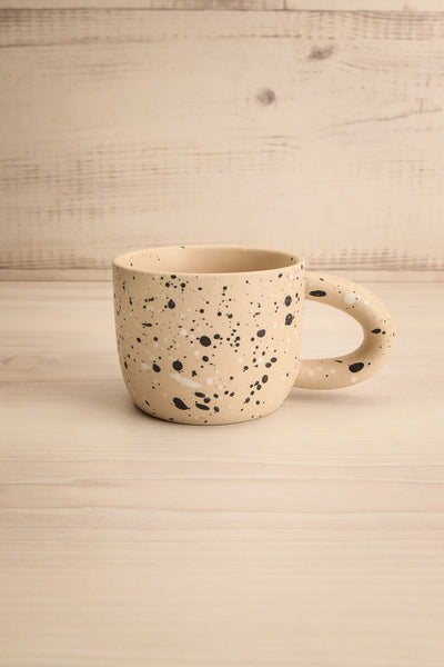 Capricornus Beige Speckled Stoneware Mug | Maison garçonne
