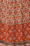 Carlota Paisley Long Sleeve Short Dress | Boutique 1861 fabric