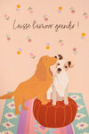 Laisse l'Amour Grandir! Card | Maison garçonne close-up
