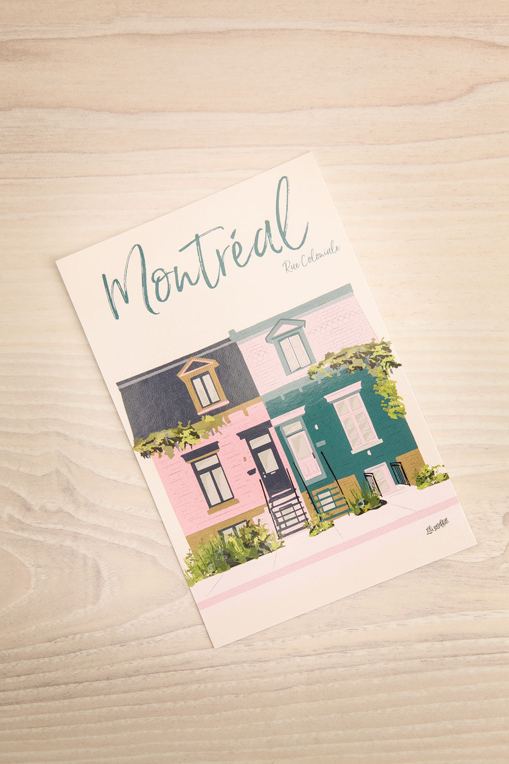 Rue Coloniale Postcard | Maison garçonne