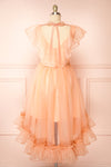 Casanova High-Low pink Tulle Dress | Boutique 1861 back view