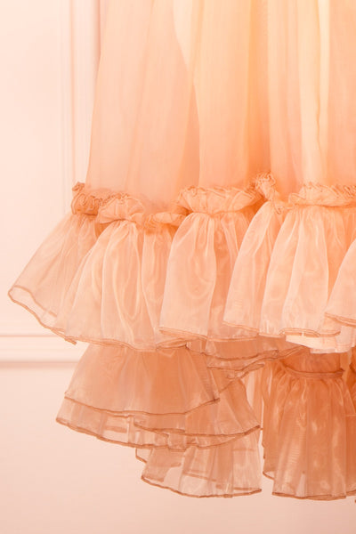 Casanova High-Low pink Tulle Dress | Boutique 1861 bottom
