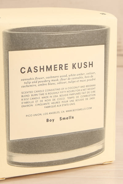 Cashmere Kush Candle | Maison garçonne box close-up