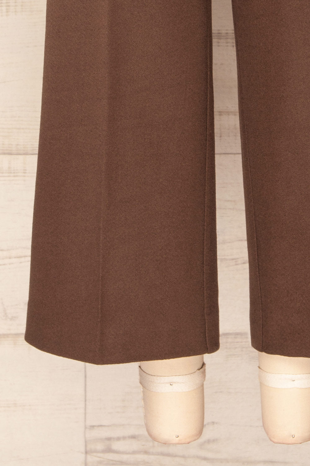 Castelluzzo Brown Wide Straight Leg Pants | La petite garçonne bottom