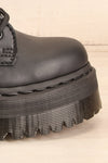 Castletown Vegan Black Dr. Martens Boots side front close-up | La Petite Garçonne Chpt. 2