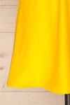 Catanas Yellow Short Sleeve Dress w/ Bow | La petite garçonne bottom