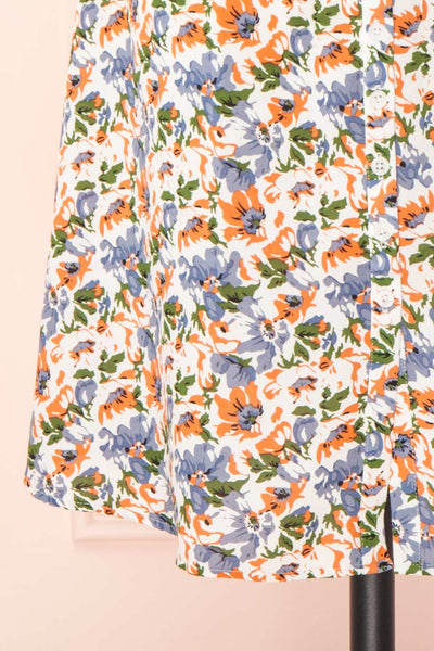 Catena Floral Buttoned Midi Dress | Boutique 1861 bottom
