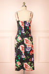 Catra Cowl Neck Midi Slip Dress | Boutique 1861 back view