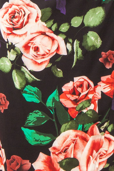 Catra Cowl Neck Midi Slip Dress | Boutique 1861 fabric