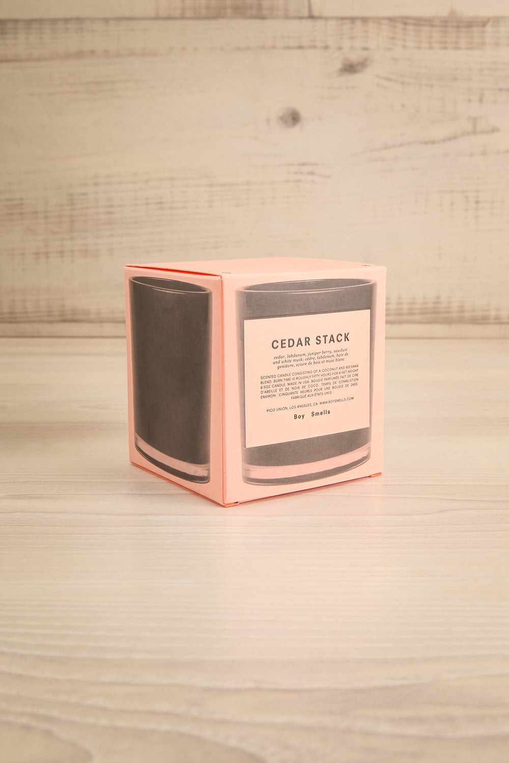 Cedar Stack Candle | Maison garçonne box