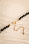 Celotium Black & Gold Long Pendant Necklace | La Petite Garçonne 5