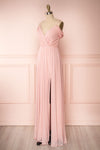 Cephee Blush Glitter Dress | Robe | Boutique 1861 side view