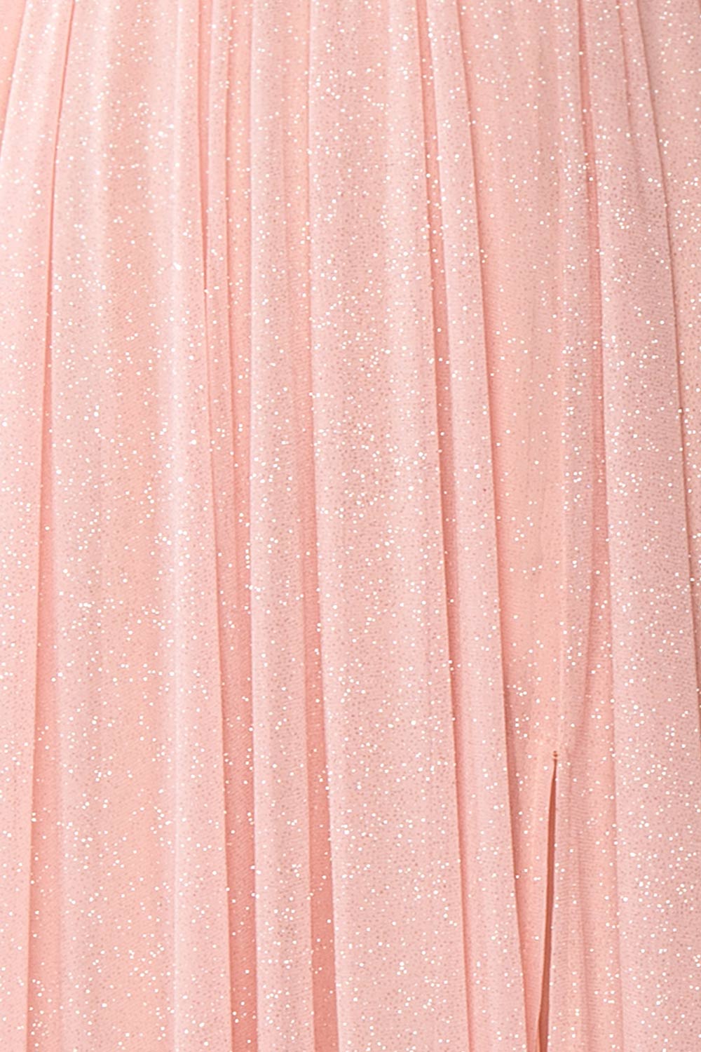 Cephee Blush Glitter Dress | Robe | Boutique 1861 fabric detail