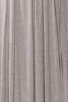 Cephee Grey Glitter Dress | Robe à Brillants | Boutique 1861 fabric detail