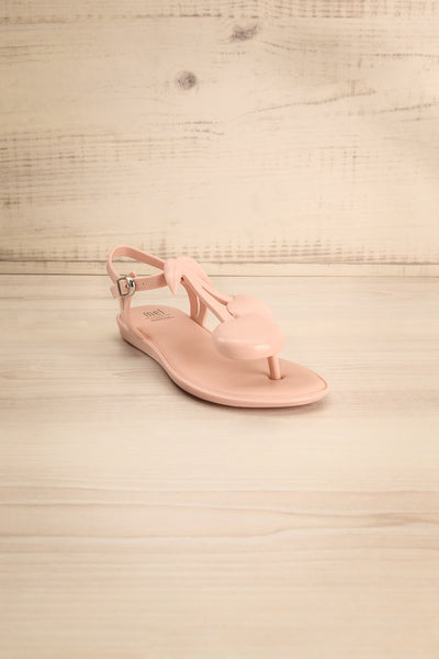 Cerignola Mini Kids Pink Cherry T-Strap Sandals | Boutique 1861