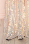 Cesarea Sequin Dress | Robe à Paillettes | Boutique 1861 bottom close-up