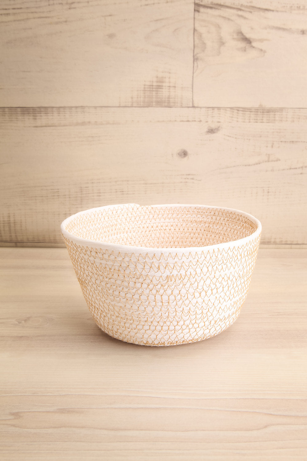 Cezanne Fabric & Cord Basket | La petite garçonne small