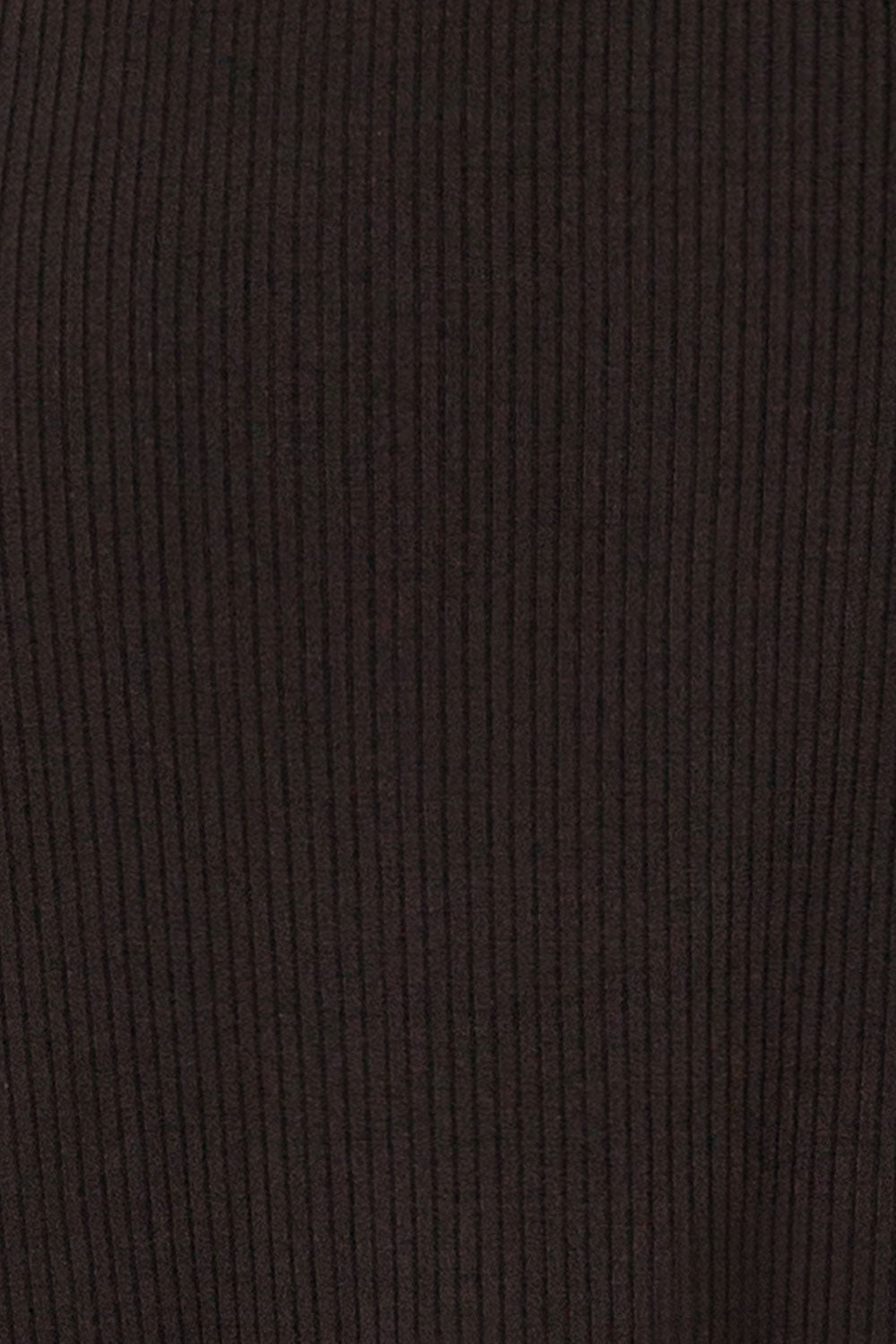Chalandry Short Black Long Sleeve Skater Dress fabric 