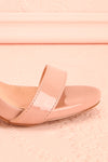 Chaptal Pink | Sandal Stilettos with Elastic Straps