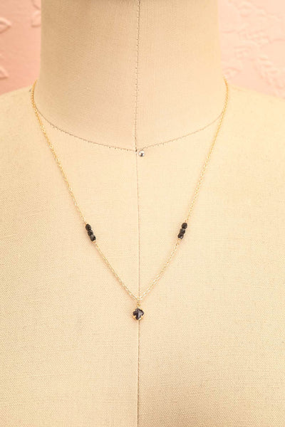 Charlotte Perriand Black Pendant Necklace | Boutique 1861