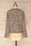 Chatel Colorful Tweed Jacket with Pearl Buttons | La Petite Garçonne back view