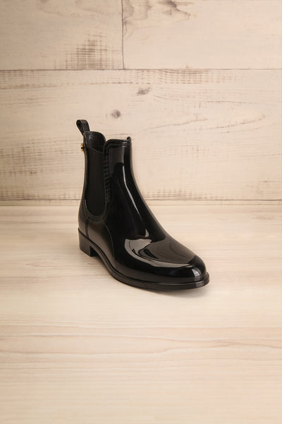 Chelmsford Black Chelsea Rain Boots | La Petite Garçonne Chpt. 2 3