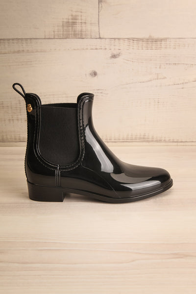 Chelmsford Black Chelsea Rain Boots | La Petite Garçonne Chpt. 2 5