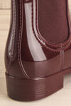 Chelmsford Burgundy Chelsea Rain Boots | La Petite Garçonne Chpt. 2 11