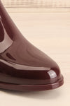 Chelmsford Burgundy Chelsea Rain Boots | La Petite Garçonne Chpt. 2 4