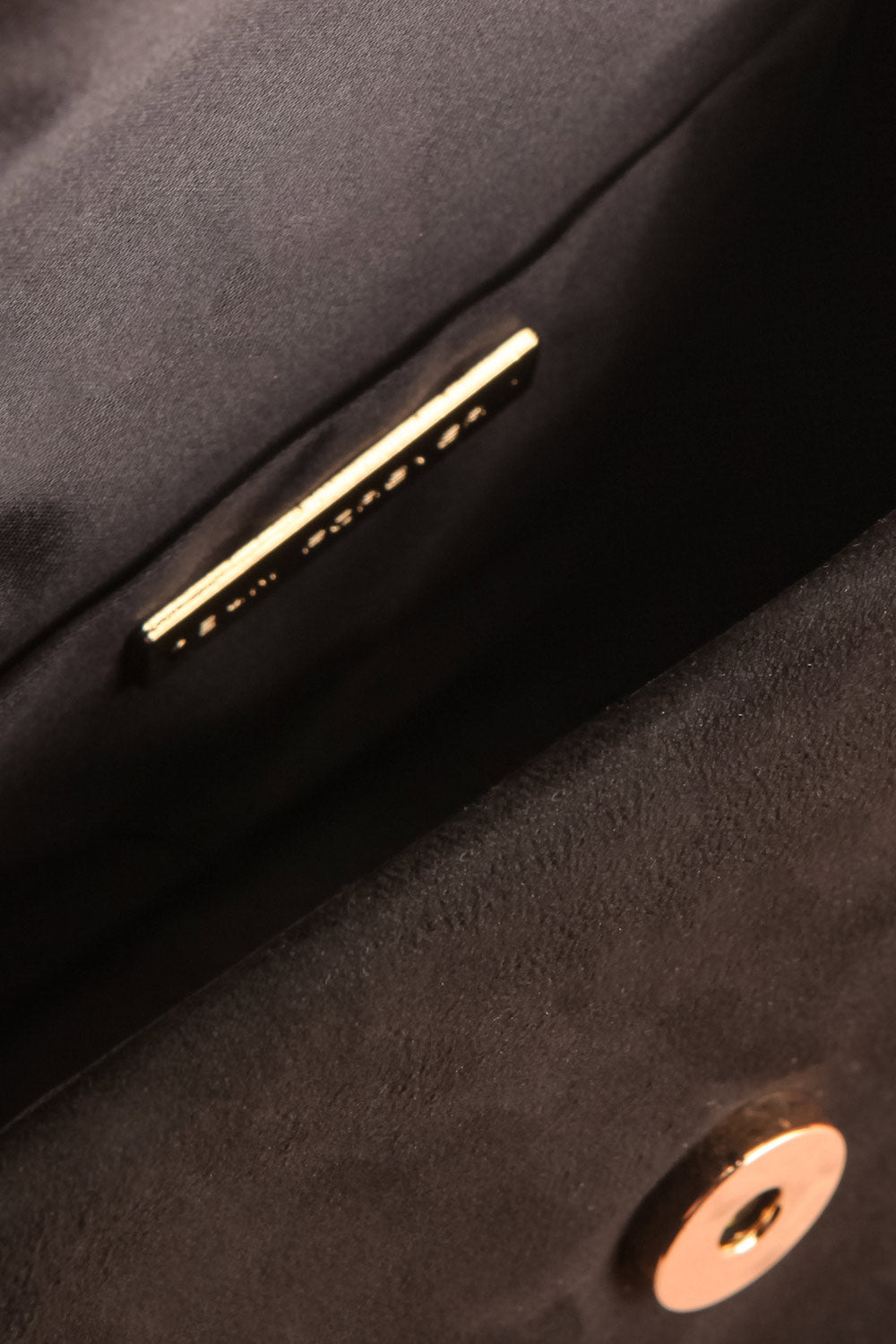 Ciel Nuit Black Small Crossbody Handbag | Boutique 1861 inside close-up