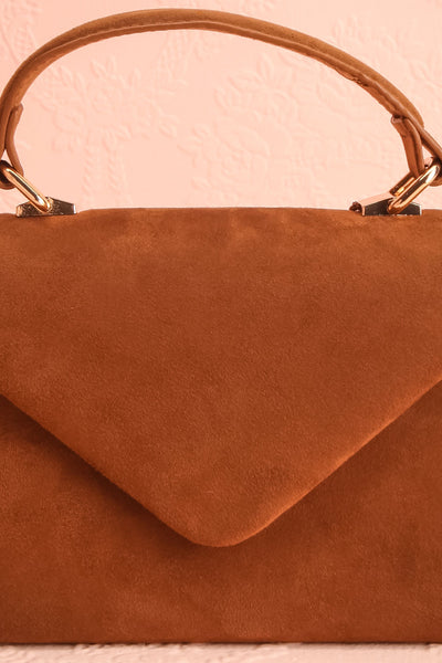 Ciel Nuit Brown Small Crossbody Handbag | Boutique 1861 front close-up