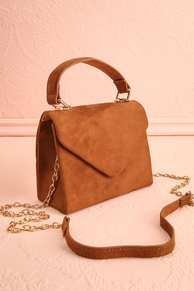 Ciel Nuit Brown Small Crossbody Handbag | Boutique 1861 side view