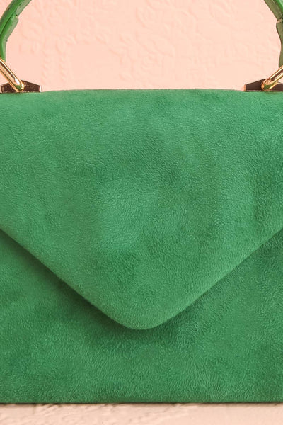 Ciel Nuit Green Small Crossbody Handbag | Boutique 1861 front close-up