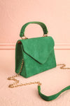 Ciel Nuit Green Small Crossbody Handbag | Boutique 1861 side view