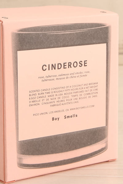Cinderose Candle | Maison garçonne box close-up
