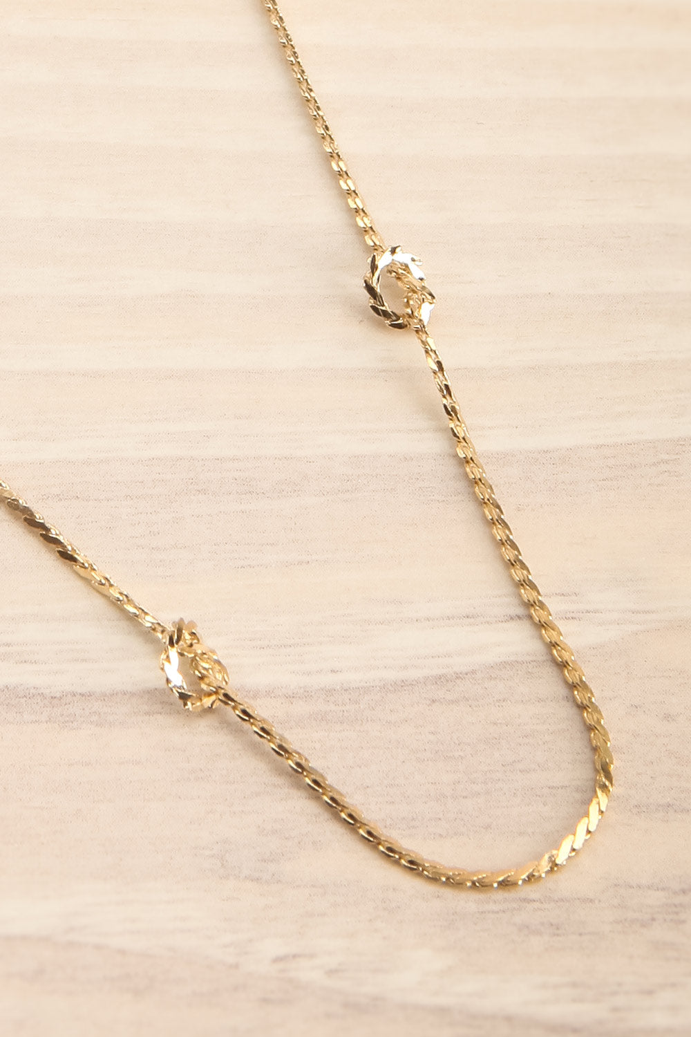 Ciplet Doré Long Golden Chain Necklace | La Petite Garçonne 4