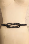 Civis Black Rope Belt w/ Ornement | La petite garçonne